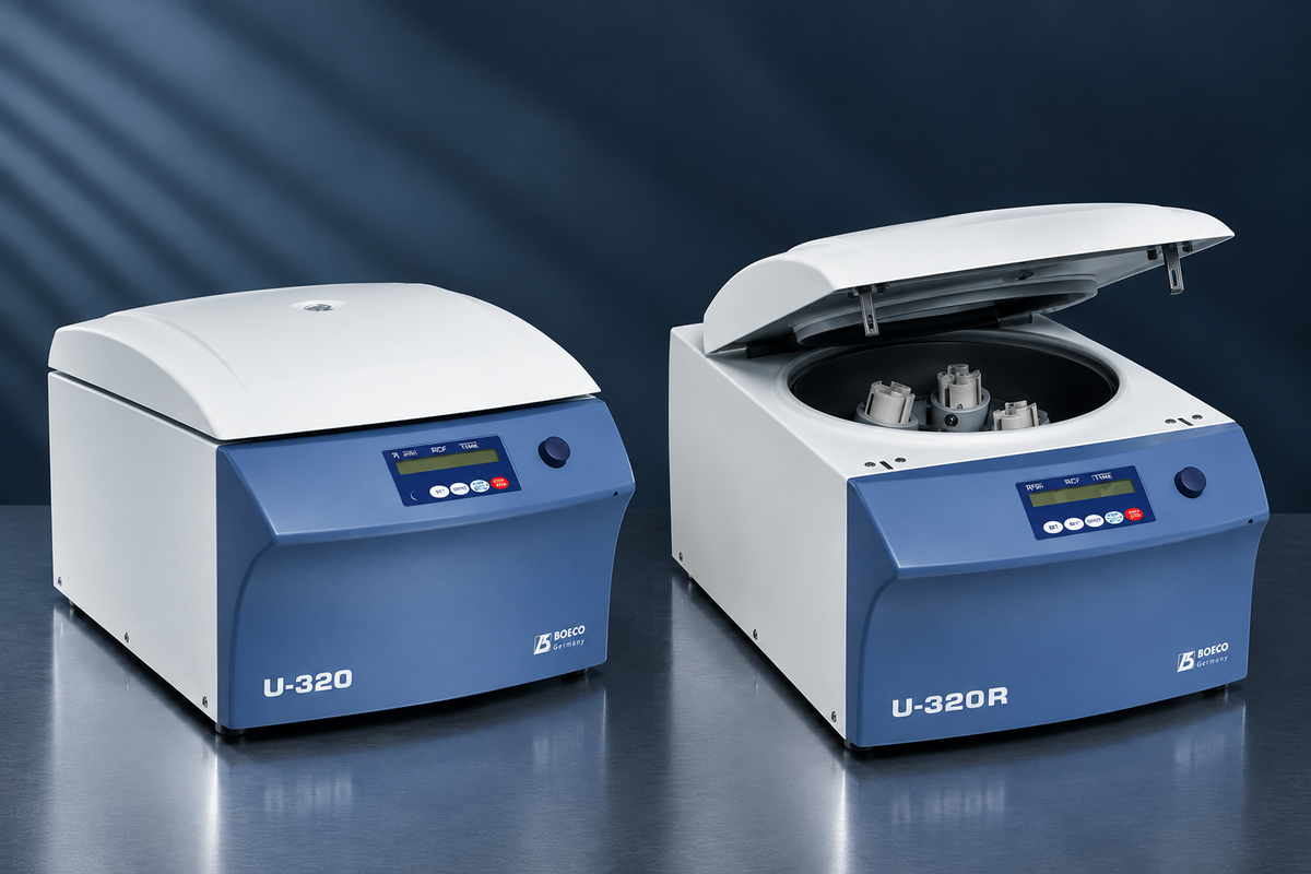 Centrífuga BOECO U-320 y U-320R refrigerada