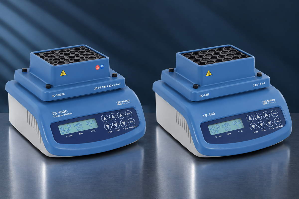 Termoagitadores BOECO TS-100 y TS-100C