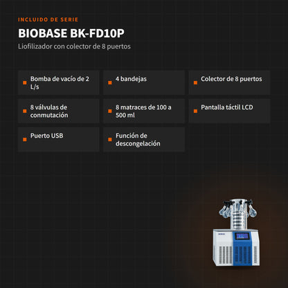BIOBASE BK-FD10P: incluido de serie